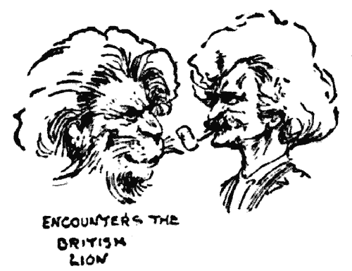 Twain and the British lion