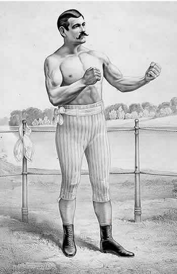 Boxing champion John L. Sullivan
