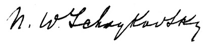 Tchaykovsky Signature