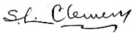 Clemens signature