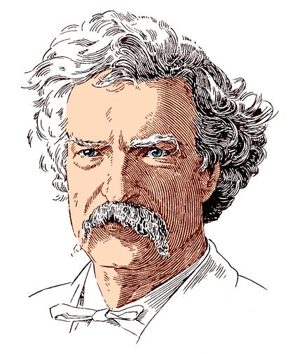 Mark Twain color tint