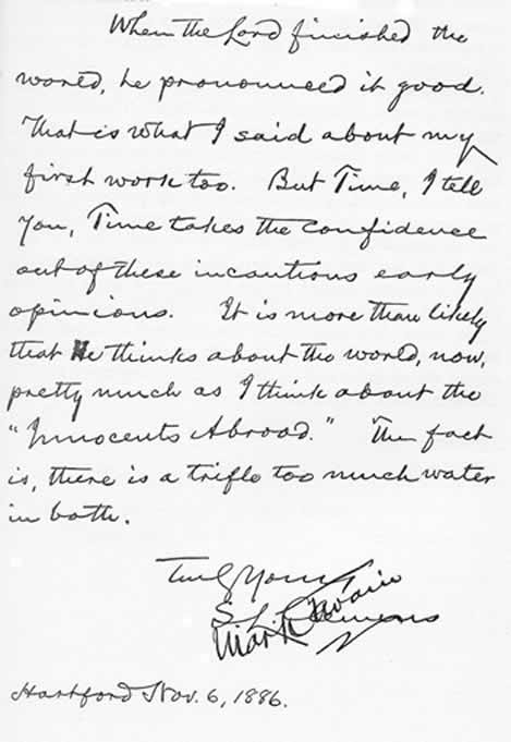 page from letter