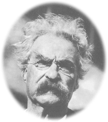 Twain with spectacles