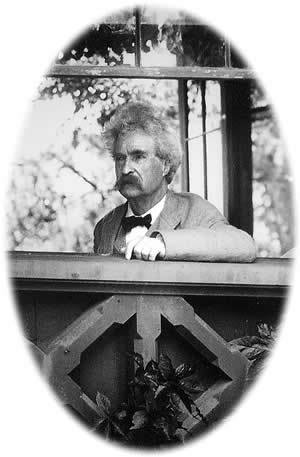 Twain at the window